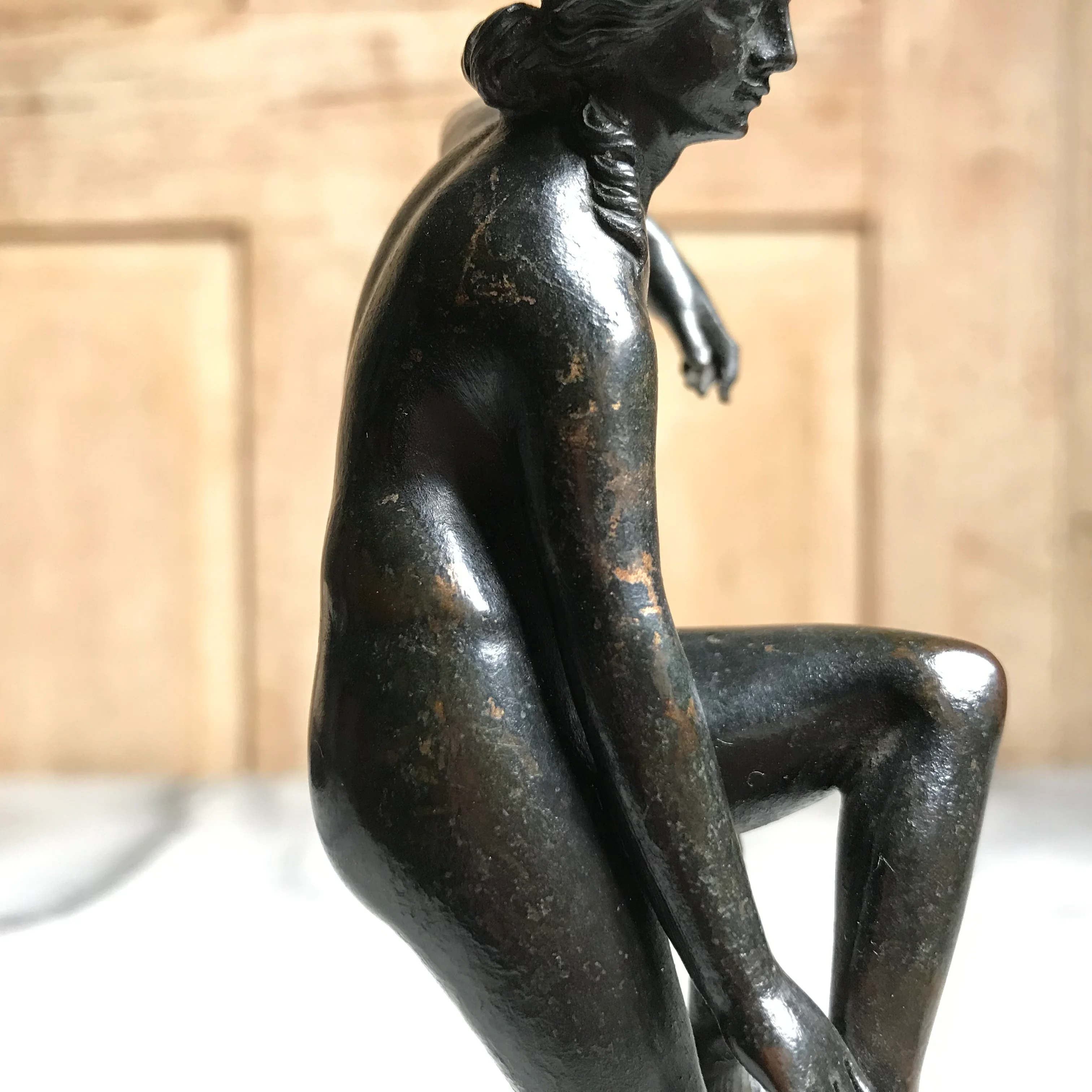Venus Anadyomene Bronze by Sabatino de Angelis & Fils c.1900 - Image 12
