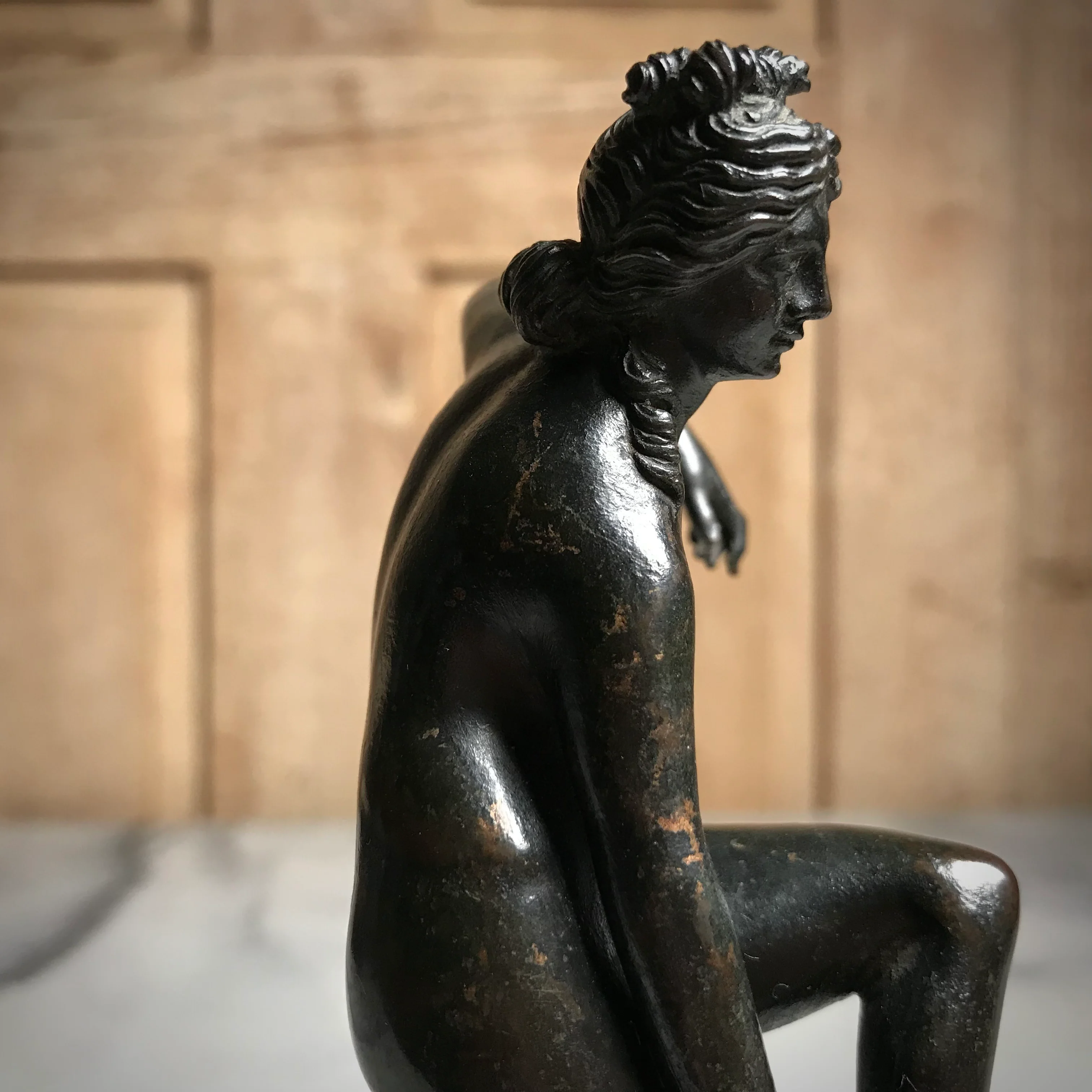 Venus Anadyomene Bronze by Sabatino de Angelis & Fils c.1900 - Image 15