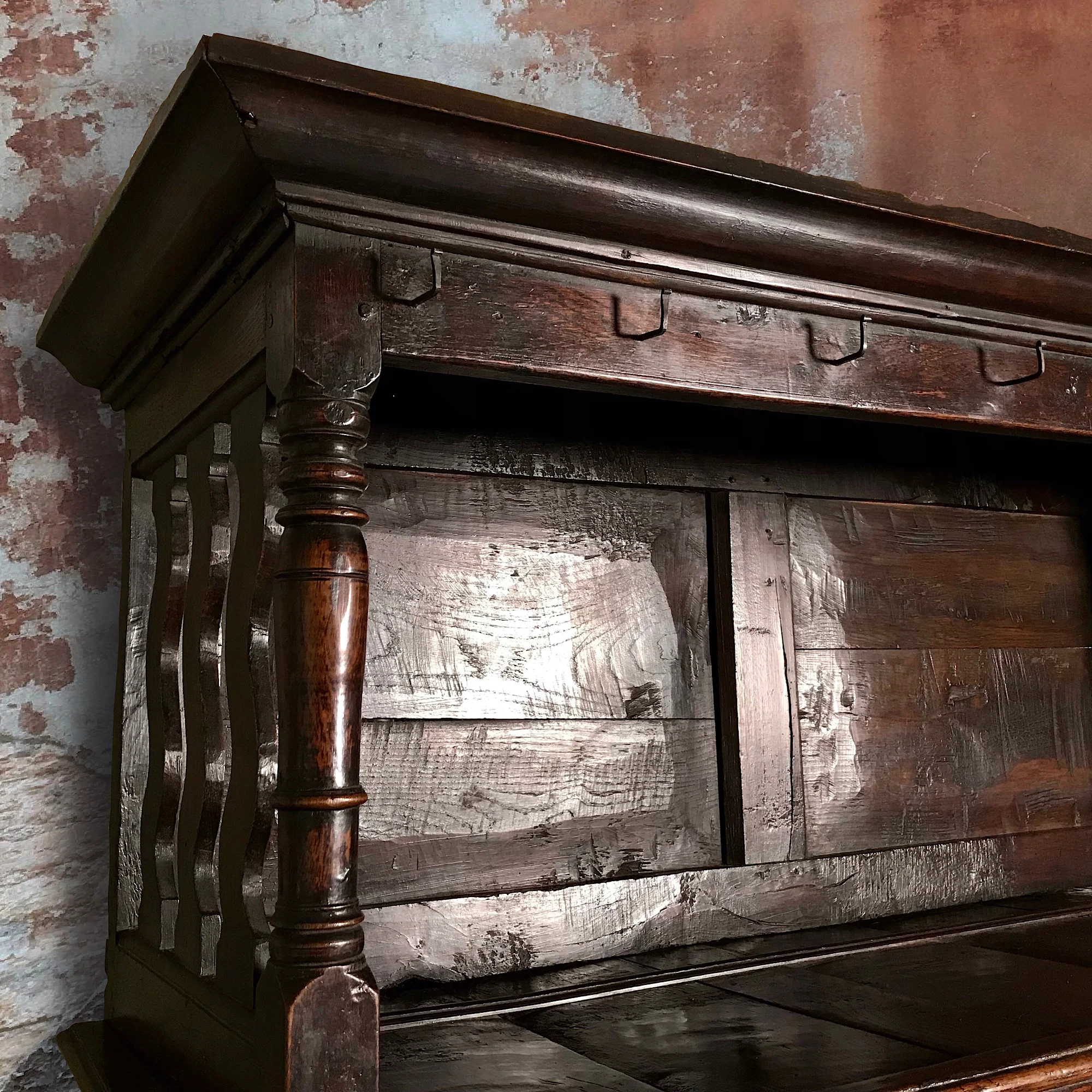 Welsh Oak Tridarn c.1736 from Conwy, North Wales - Image 5