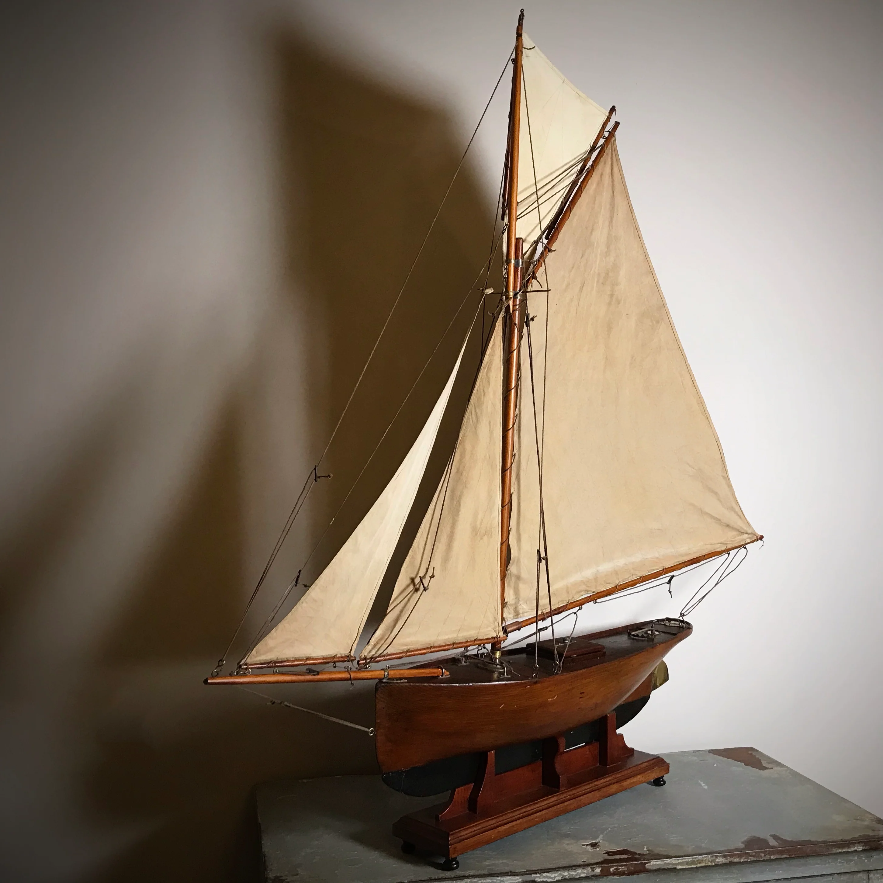 Gaffer Rig Pond Yacht “F.W.Y.C” c.1910 - Image 12