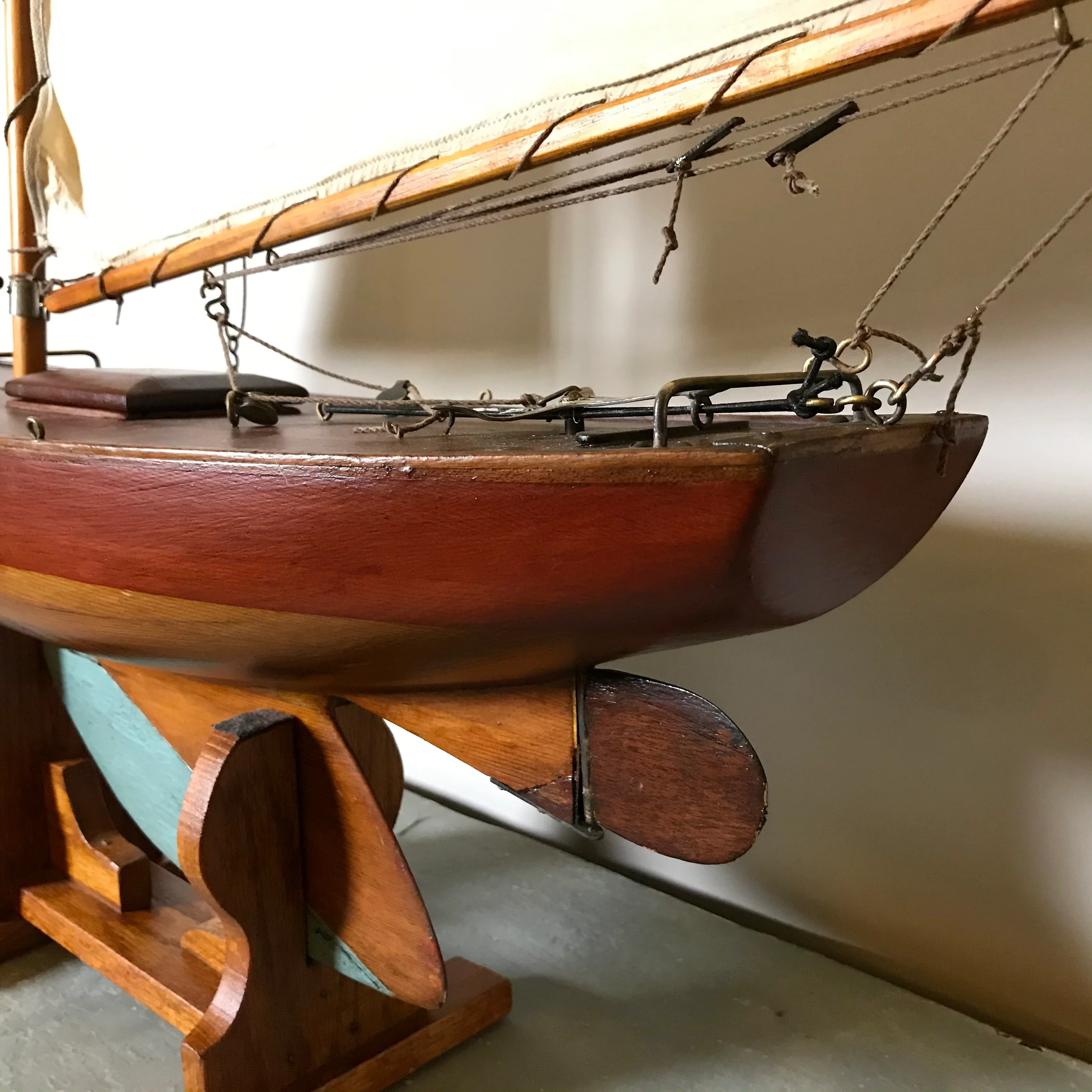 WJ Daniels Designed Racing Yacht “ANNIE” c.1930 - Image 4