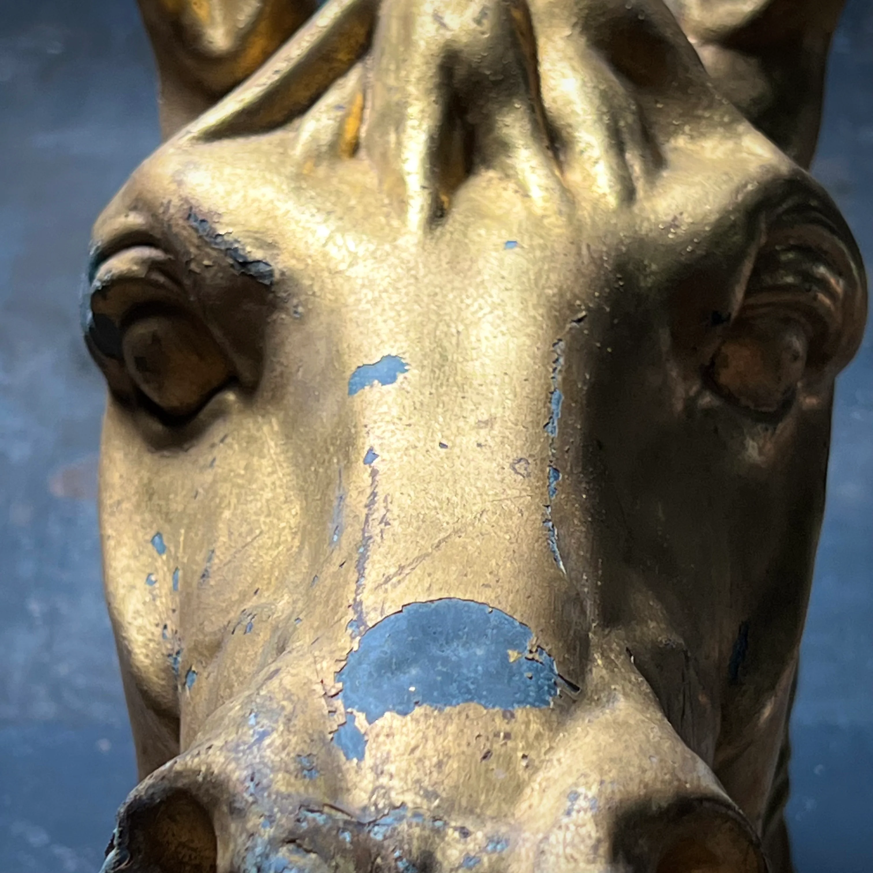 Zinc Horse Head Trade Sign c.1880 - Image 15