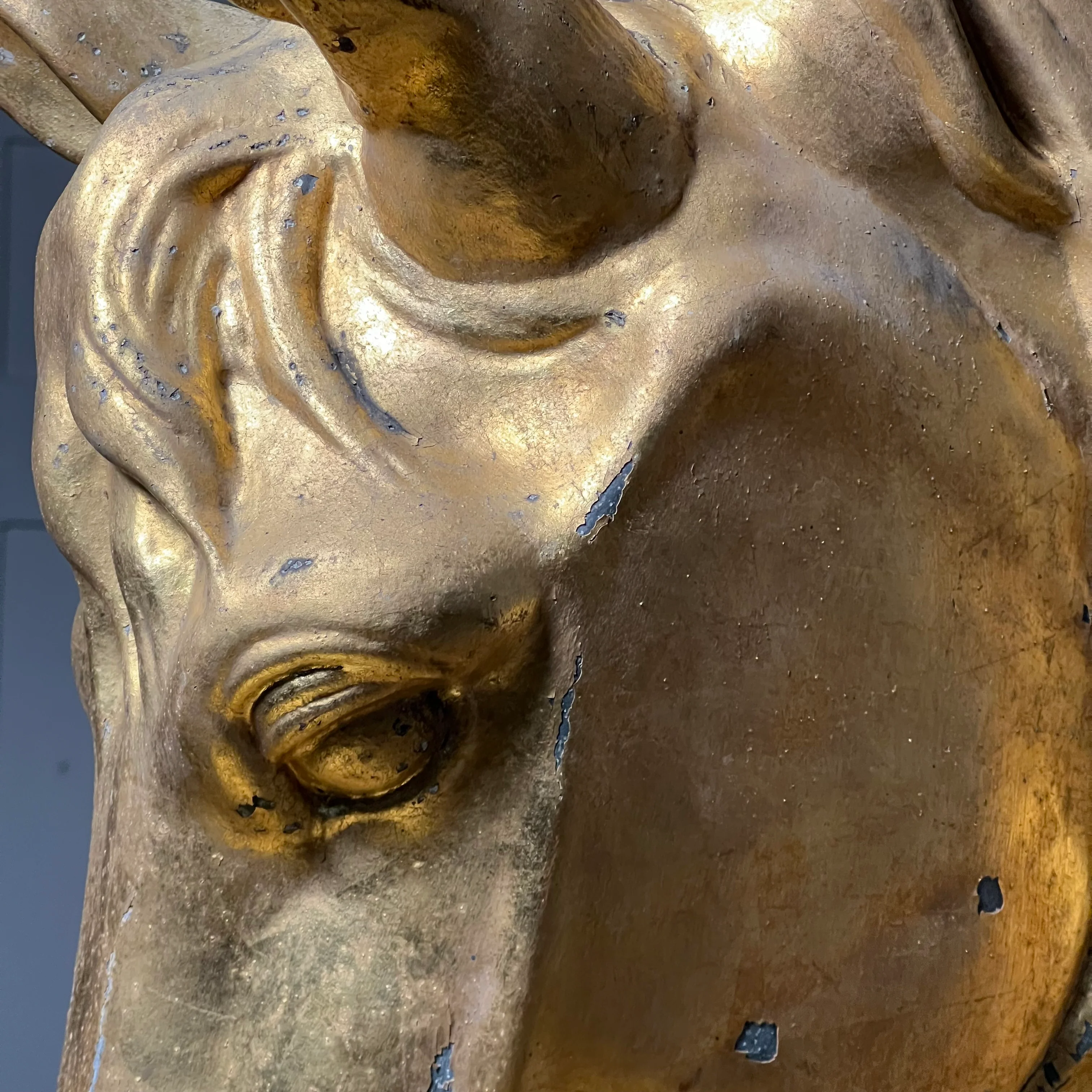 Zinc Horse Head Trade Sign c.1880 - Image 4